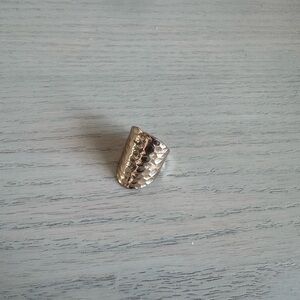 Textured Gold Ring